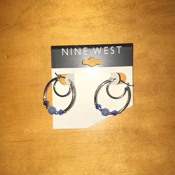 Nine West Hoop Earrings - Picture 1 of 1